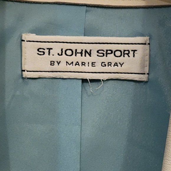 Beautiful St. John Sport By Marie Gray Jacket NEW - Picture 10 of 10